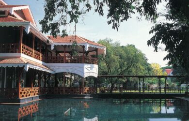 Exterior View of Governor's Residence in Yangon