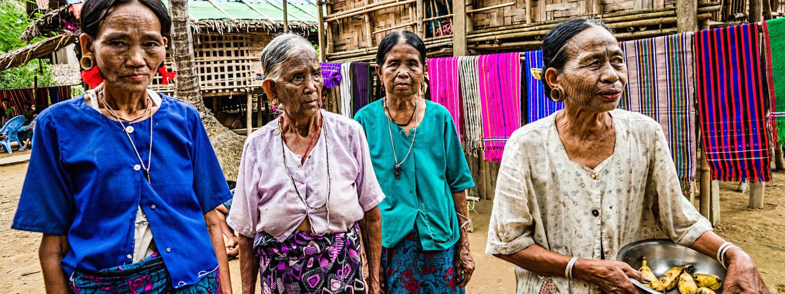 Further Up, Further In - Ladies in Chin State - Myanmar - Christopher Marsham