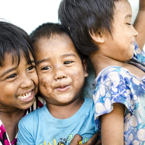 Myanmar Whistle-stop - children smiling - Myanmar - Sampan Travel