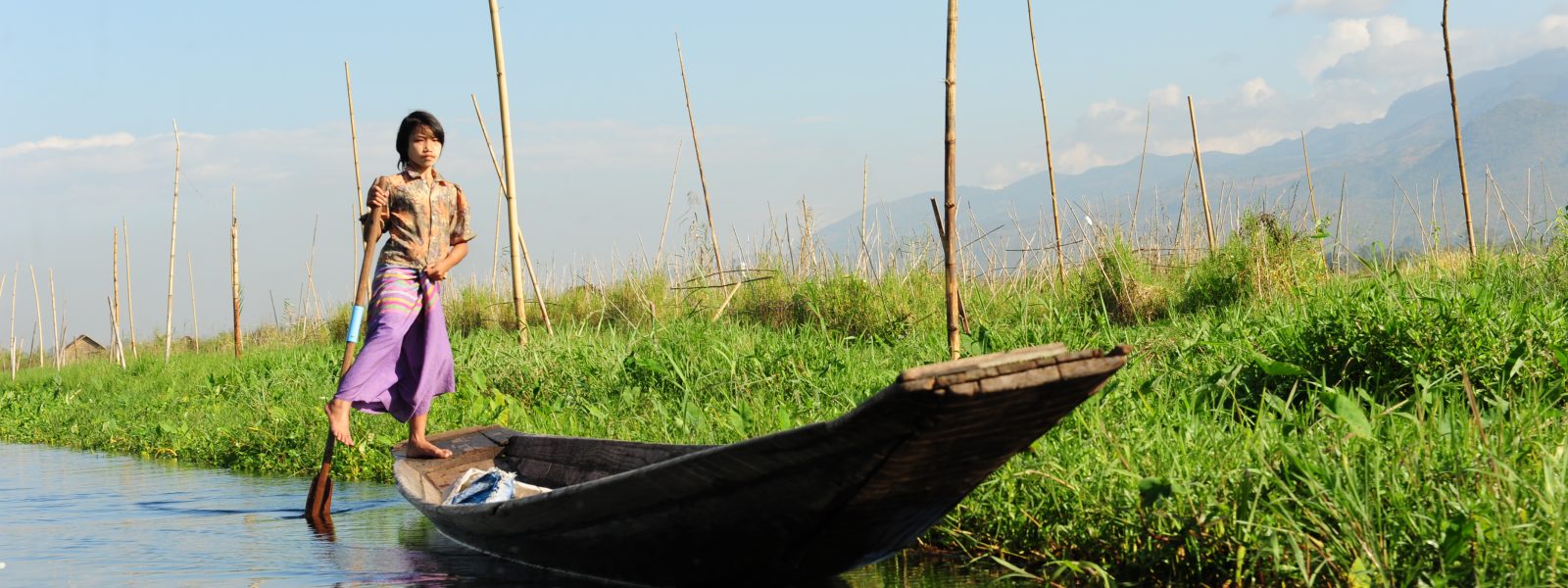 Aung Ko Ko - Inle canals - Inle Lake - Sampan Travel