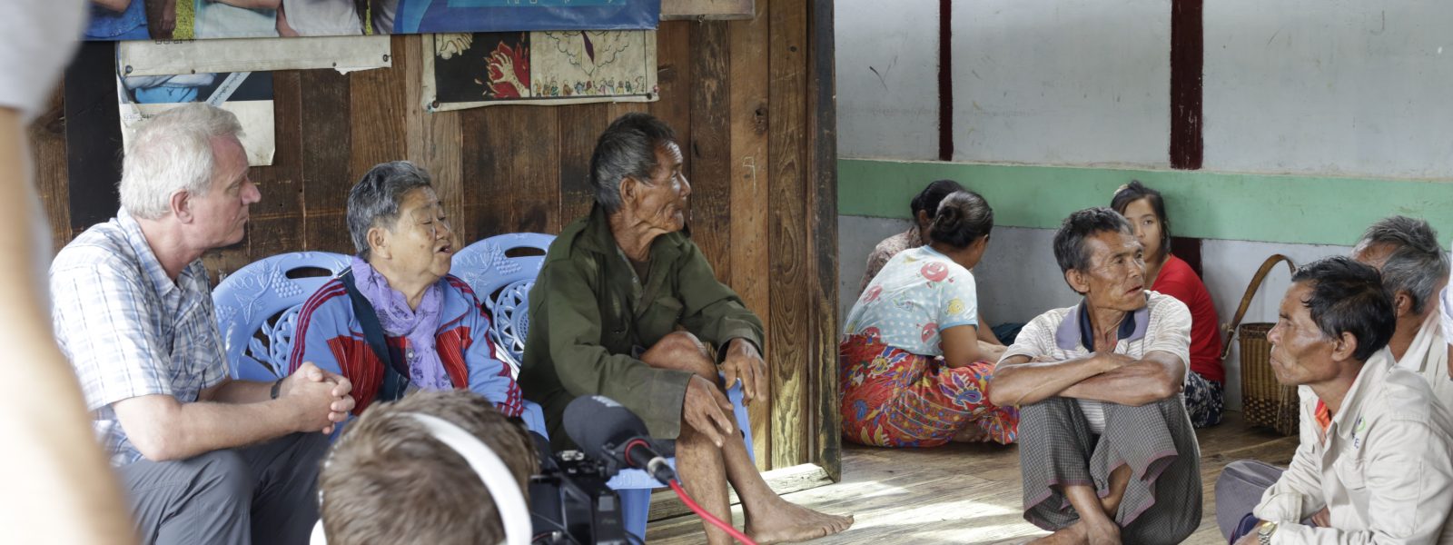 Saw Tun Thein - H4FA with the veterans - Myanmar - Sampan Travel