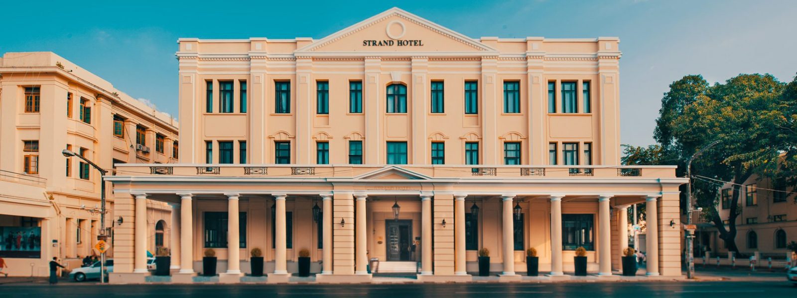 Suki of The Strand - The Strand facade - Yangon - Sampan Travel