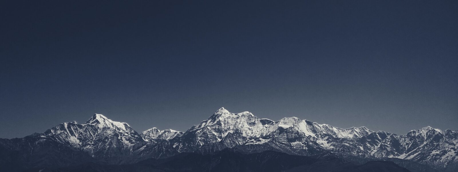 Himalayan Range at night