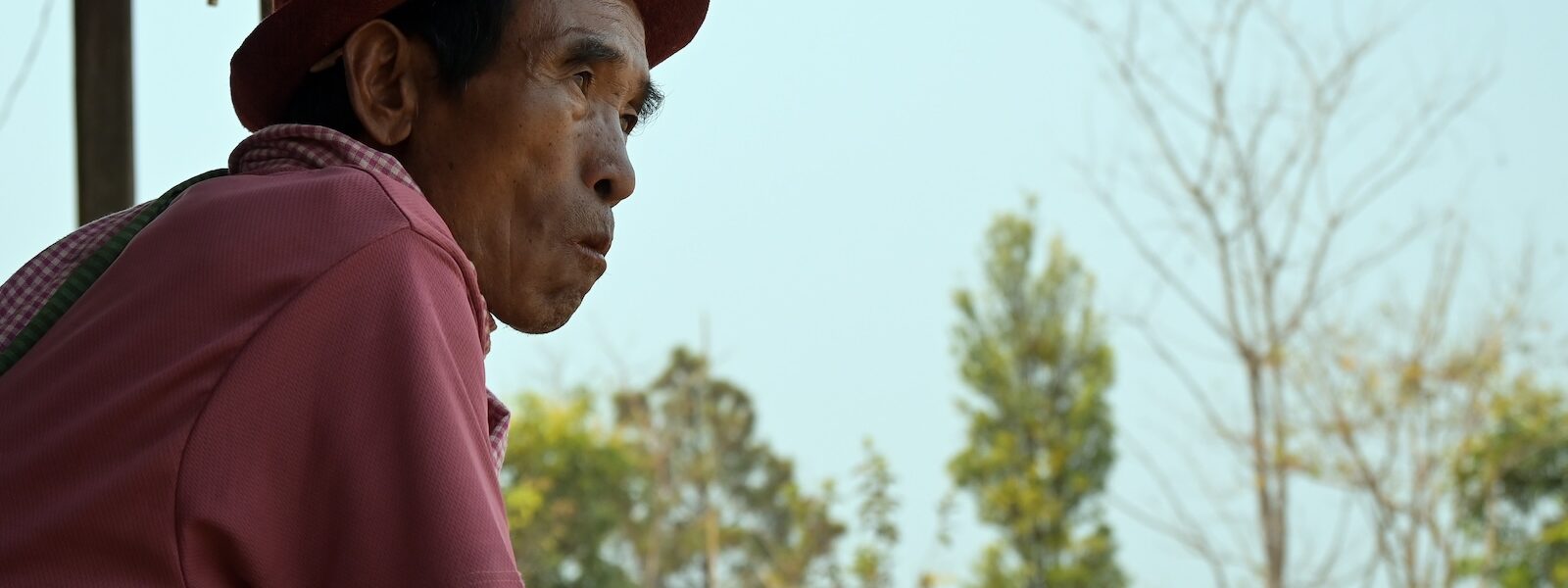 Elder in Kharasom - Naga Hills, India