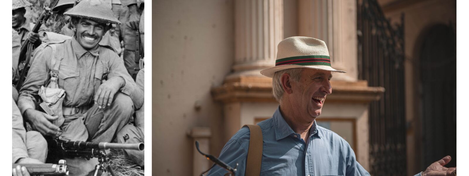 An Indian infantry section of the 2nd Battalion, 7th Rajpur Regiment; Rob Lyman in Kolkata | (Nishan Das)