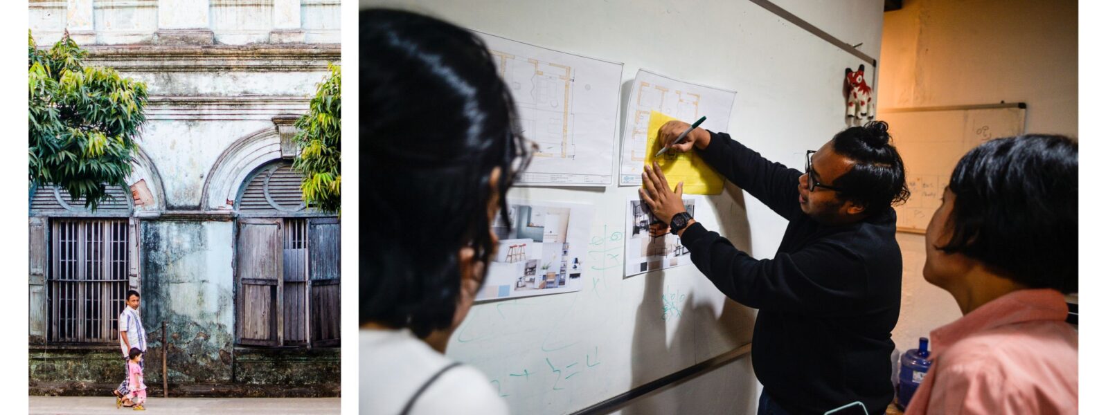 Downtown Yangon; Tun Wei at Doh Eain | (Boris le Montagner; Doh Eain)