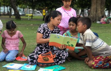 Reading to children