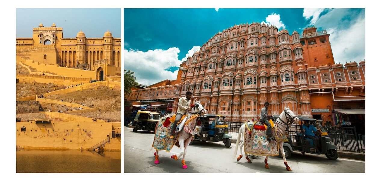 Amber Fort; Hawa Mahal Road